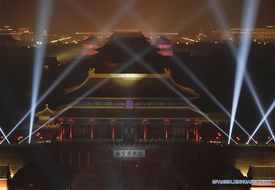 CHINA-BEIJING-MUSEO DEL PALACIO-RECORRIDO NOCTURNO