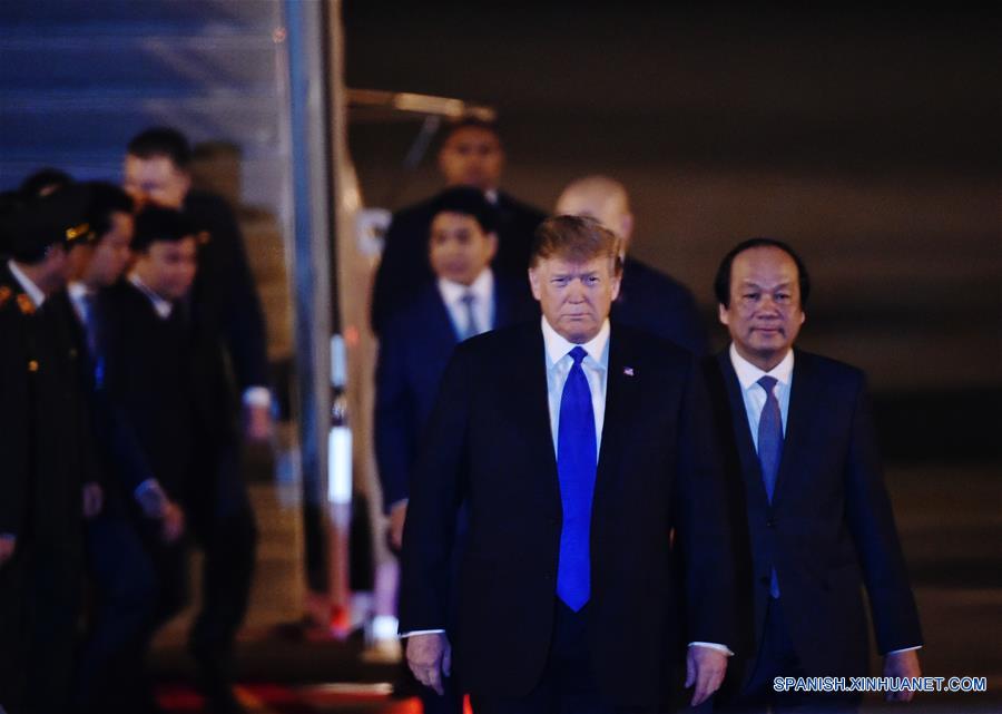 VIETNAM-HANOI-RPDC-EEUU-CUMBRE-TRUMP-LLEGADA