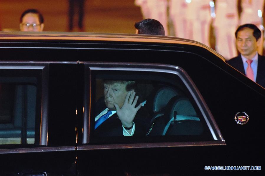 VIETNAM-HANOI-RPDC-EEUU-CUMBRE-TRUMP-LLEGADA