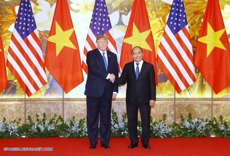 VIETNAM-HANOI-EEUU-PRIMER MINISTRO-TRUMP-REUNION