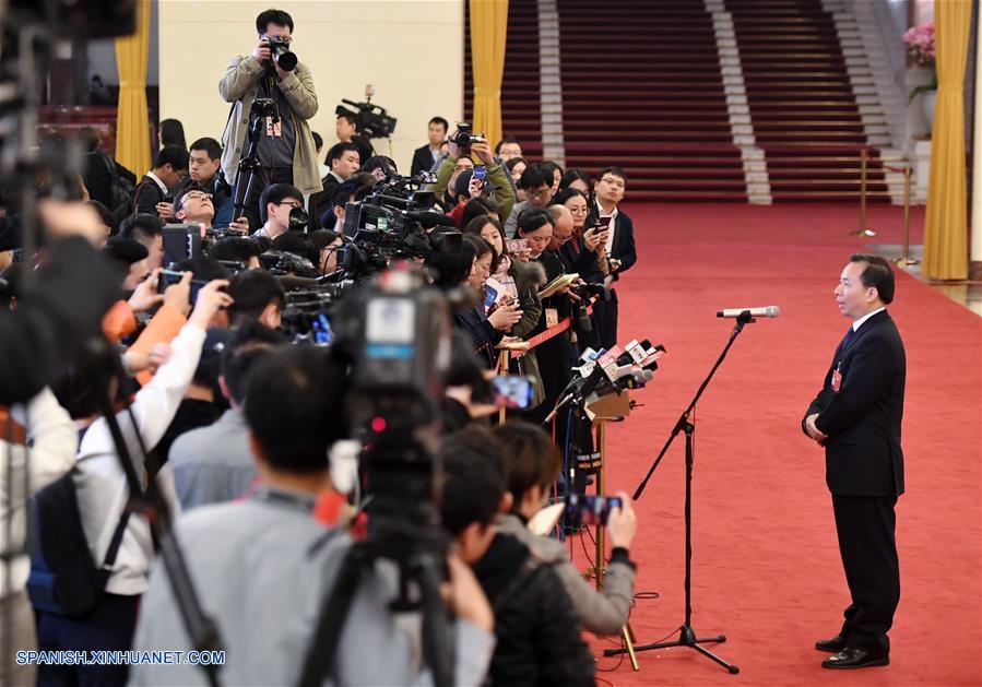 (DOS SESIONES)CHINA-BEIJING-CCPPCH-MINISTROS-ENTREVISTA