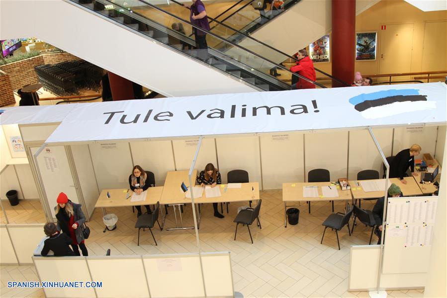 ESTONIA-TALLIN-ELECCIONES PARLAMENTARIAS