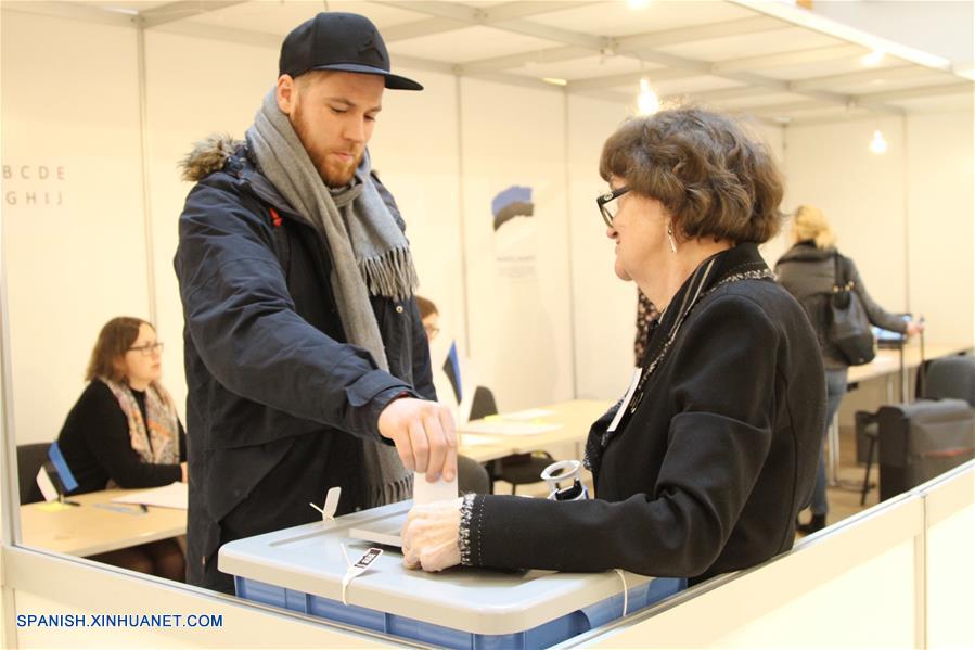 ESTONIA-TALLIN-ELECCIONES PARLAMENTARIAS