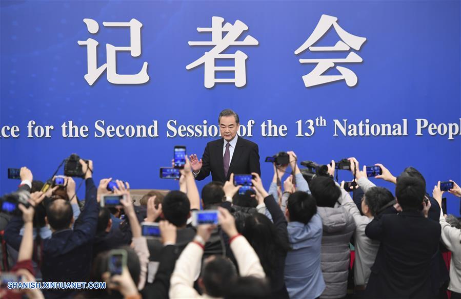 (DOS SESIONES)CHINA-BEIJING-APN-CONFERENCIA DE PRENSA-WANG YI