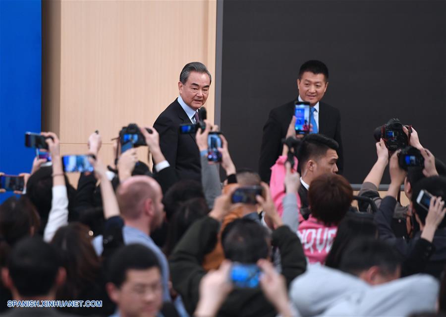 (DOS SESIONES)CHINA-BEIJING-APN-CONFERENCIA DE PRENSA-WANG YI