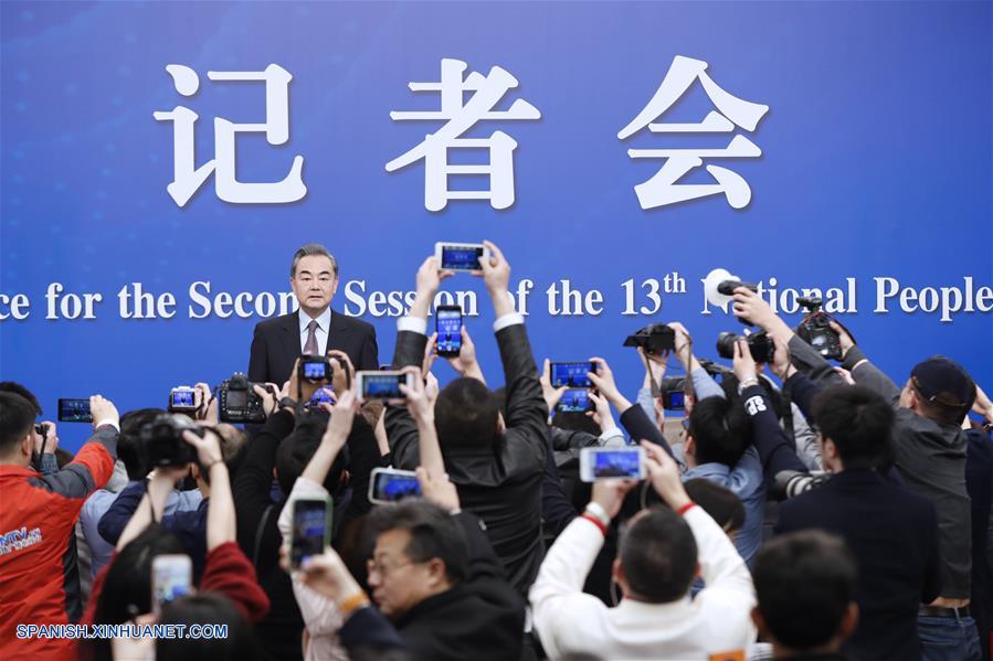 (DOS SESIONES)CHINA-BEIJING-APN-CONFERENCIA DE PRENSA-WANG YI