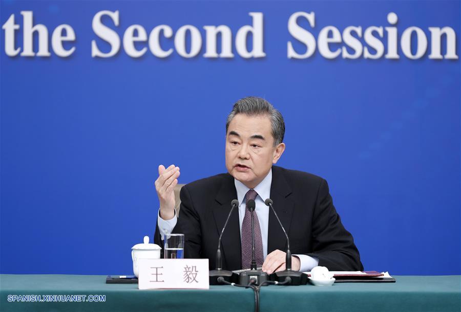 (DOS SESIONES)CHINA-BEIJING-APN-CONFERENCIA DE PRENSA-WANG YI