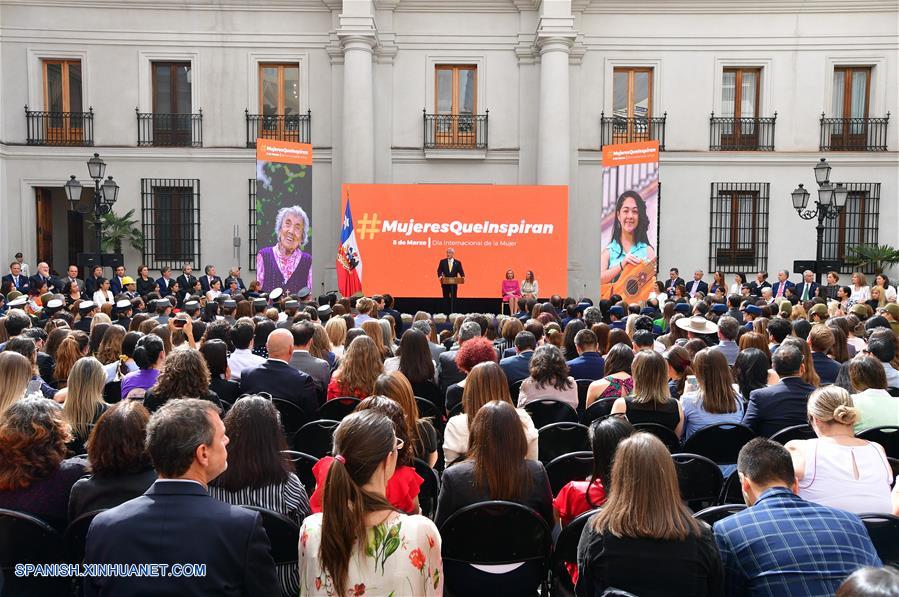 CHILE-SANTIAGO-DIA INTERNACIONAL DE LA MUJER-CONMEMORACION