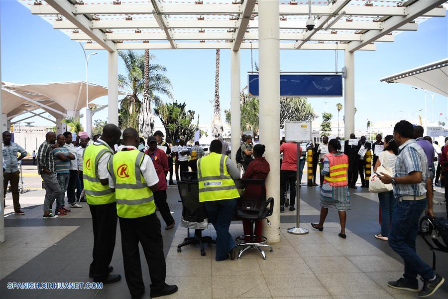 KENIA-NAIROBI-ETHIOPIAN AIRLINES-AVION-ACCIDENTE