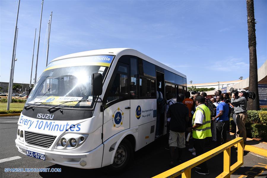 KENIA-NAIROBI-ETHIOPIAN AIRLINES-AVION-ACCIDENTE