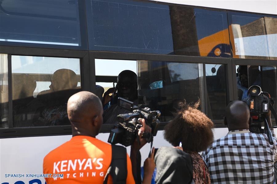 KENIA-NAIROBI-ETHIOPIAN AIRLINES-AVION-ACCIDENTE