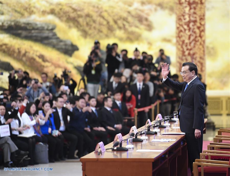 (DOS SESIONES)CHINA-BEIJING-PRIMER MINISTRO-CONFERENCIA DE PRENSA