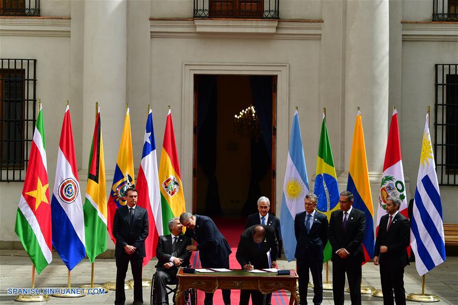 CHILE-SANTIAGO-ENCUENTRO DE PRESIDENTES DE AMERICA DEL SUR