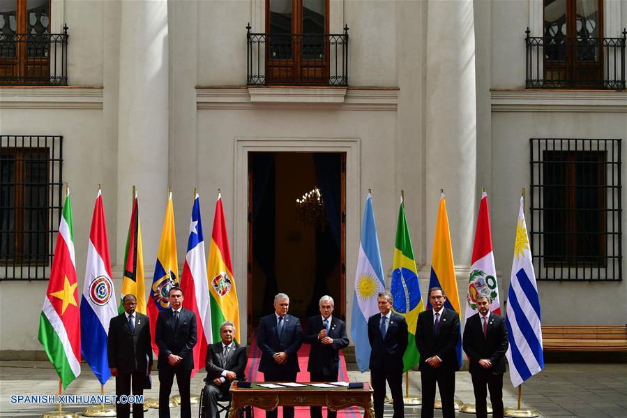CHILE-SANTIAGO-ENCUENTRO DE PRESIDENTES DE AMERICA DEL SUR
