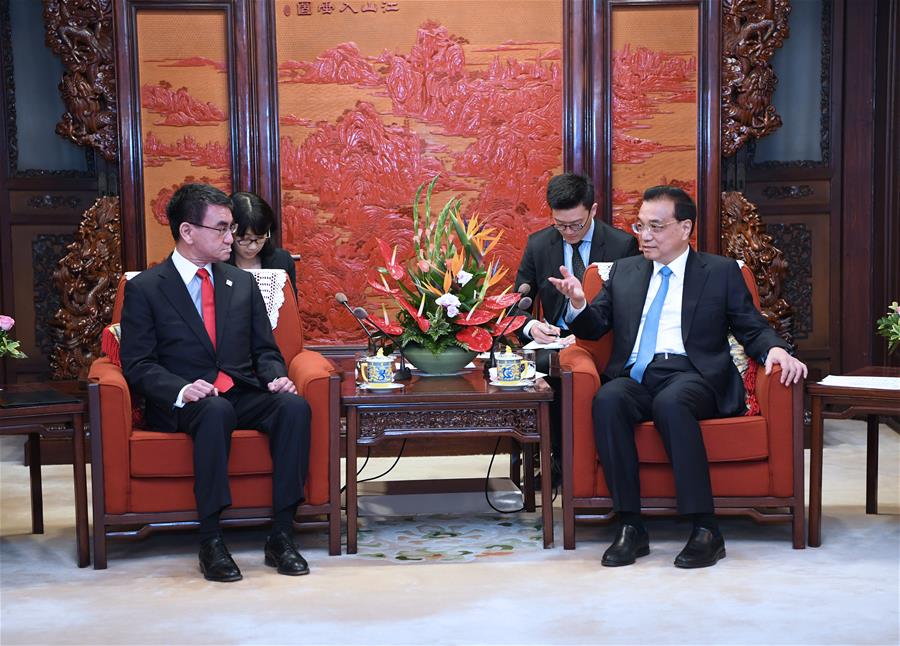 CHINA-BEIJING-LI KEQIANG-JAPANESE OFFICIALS-MEETING (CN)