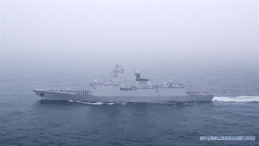 CHINA-QINGDAO-ARMADA DEL EPL-70 ANIVERSARIO-DESFILE