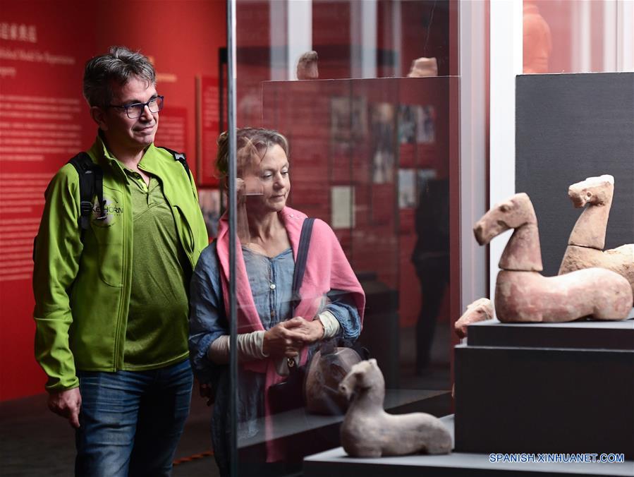 CHINA-BEIJING-RELIQUIAS CULTURALES REPATRIADAS-EXHIBICION
