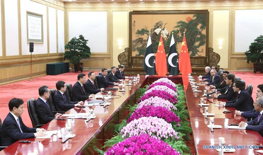 CHINA-BEIJING-XI JINPING-PAKISTANI PM-MEETING (CN)