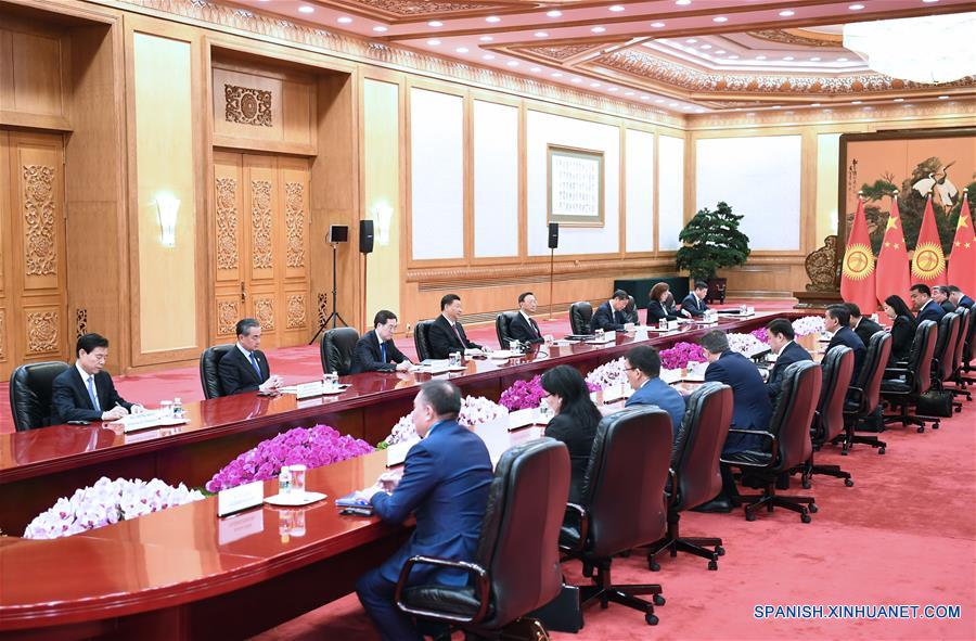 CHINA-BEIJING-XI JINPING-KYRGYZ PRESIDENT-MEETING (CN)