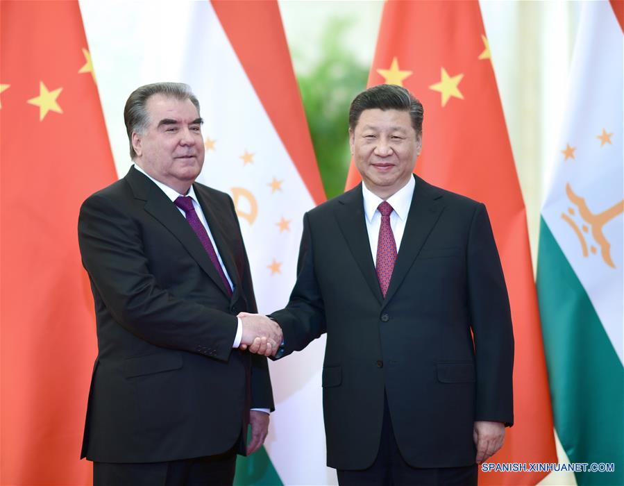 CHINA-BEIJING-XI JINPING-TAJIK PRESIDENT-MEETING (CN)