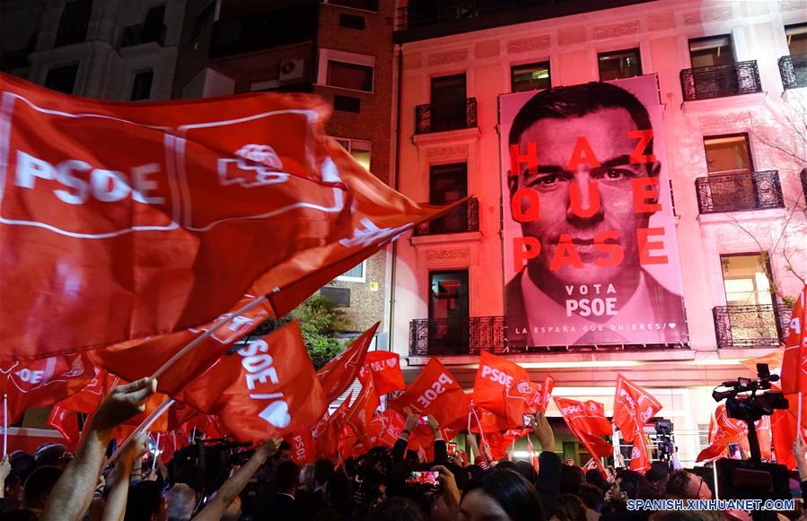 ESPAÑA-MADRID-ELECCIONES-PARTIDO SOCIALISTA