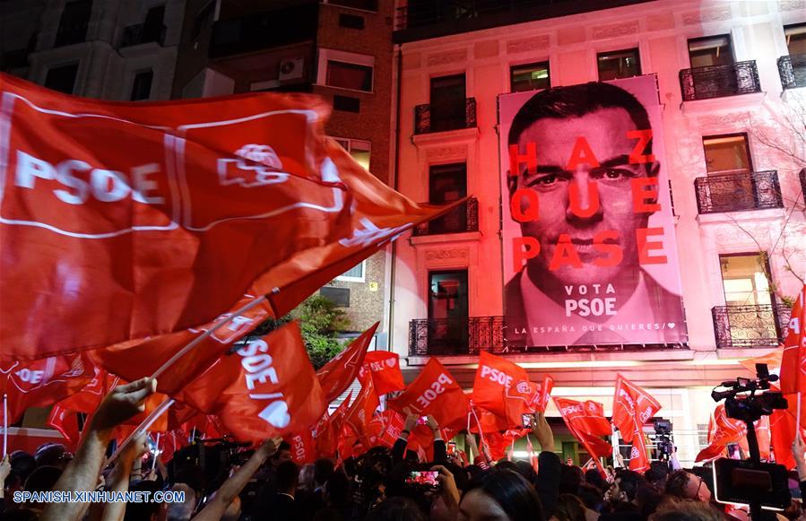 ESPAÑA-MADRID-ELECCIONES-PARTIDO SOCIALISTA