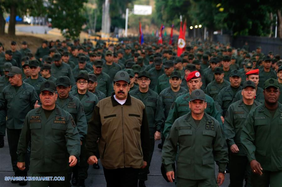 VENEZUELA-CARACAS-MADURO-MILITARES