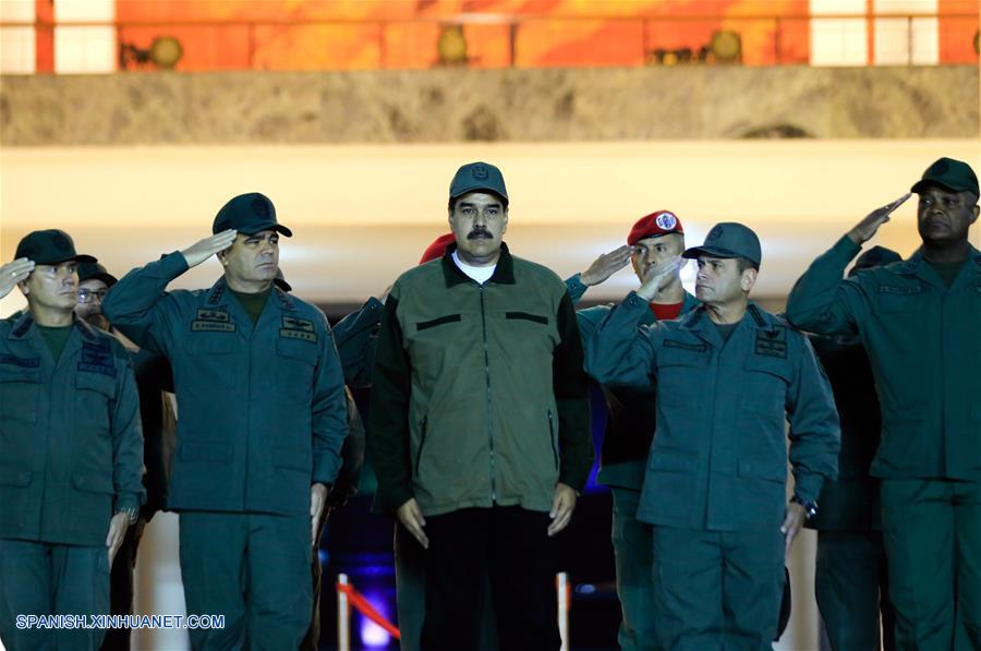 VENEZUELA-CARACAS-MADURO-MILITARES