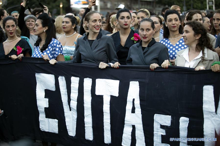 ARGENTINA-BUENOS AIRES-EVA PERON-ANIVERSARIO