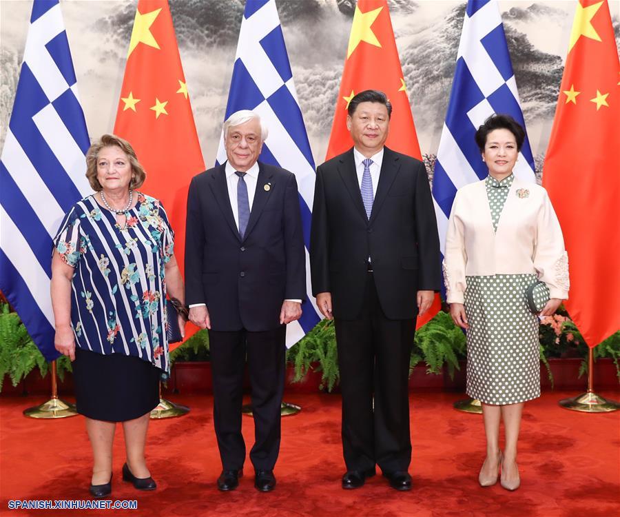 CHINA-BEIJING-XI JINPING-GRECIA-CONVERSACIONES