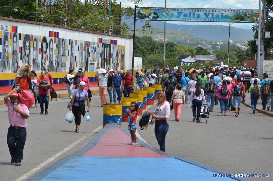 VENEZUELA-TACHIRA-FRONTERA-REAPERTURA