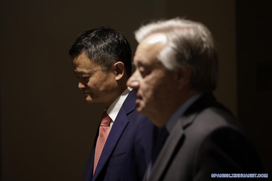 EEUU-NUEVA YORK-ONU-CHINA-JACK MA-COOPERACION DIGITAL