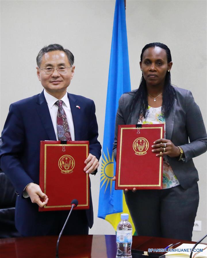RUANDA-KIGALI-CHINA-ACUERDO DE COOPERACION 