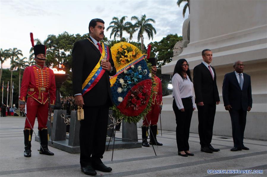 VENEZUELA-CARABOBO-MADURO-ANIVERSARIO