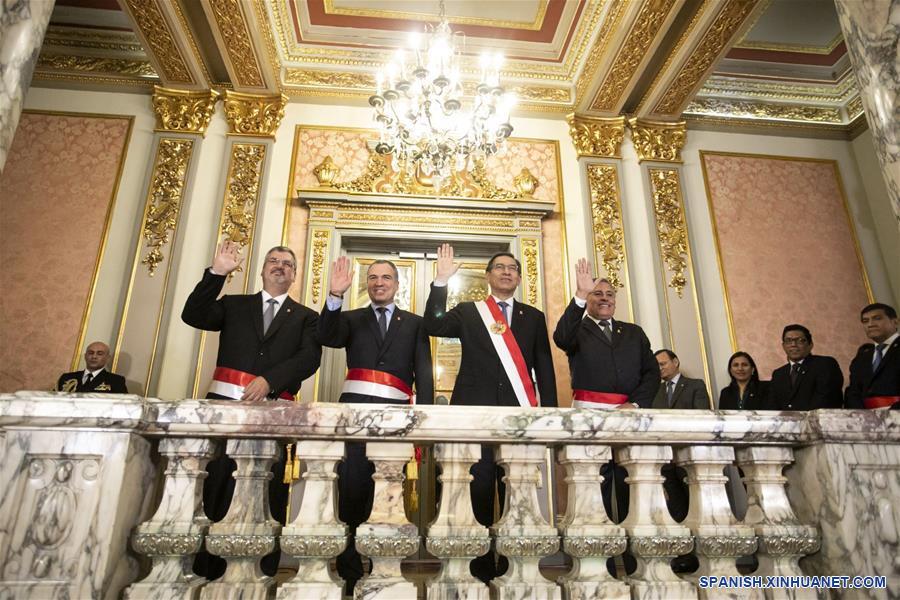 PERU-LIMA-JURAMENTACION-MINISTROS