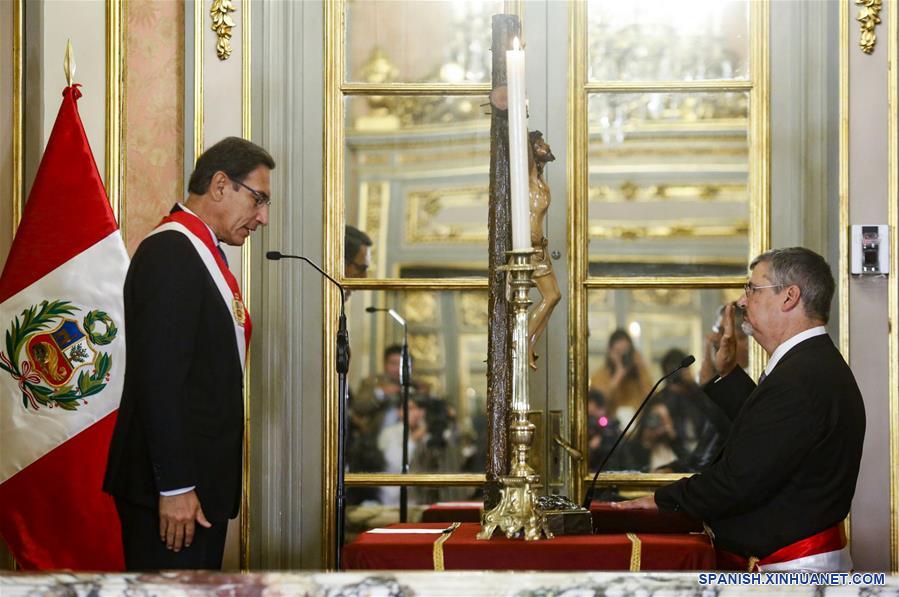PERU-LIMA-JURAMENTACION-MINISTROS