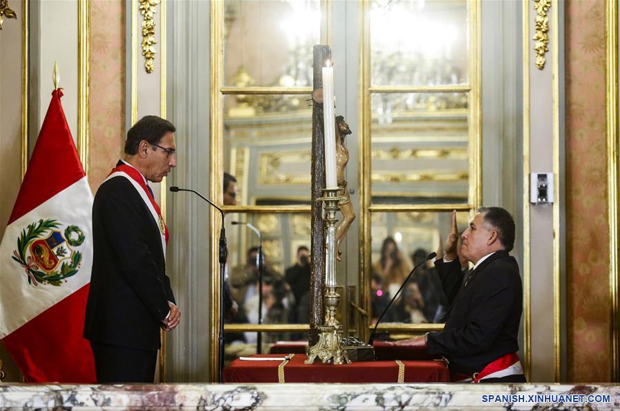 PERU-LIMA-JURAMENTACION-MINISTROS