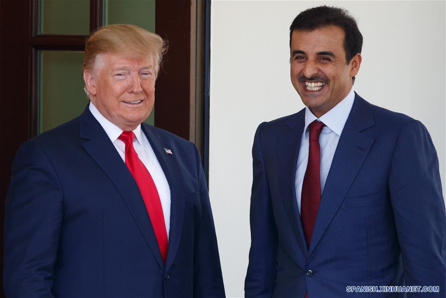 EEUU-WASHINGTON-TRUMP-QATAR-EMIR-REUNION
