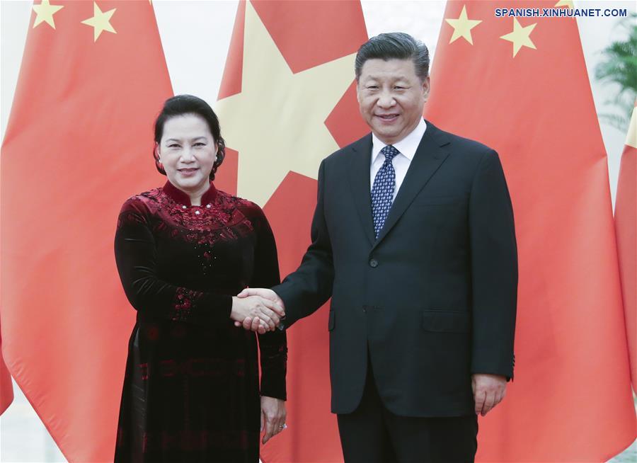 CHINA-BEIJING-XI JINPING-VIETNAM-REUNION