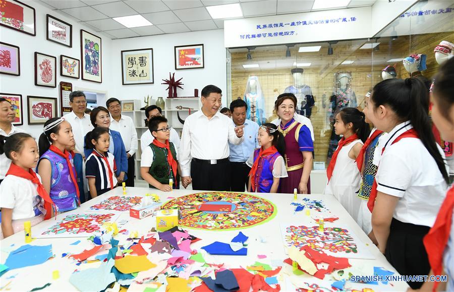 CHINA-MONGOLIA INTERIOR-XI JINPING-INSPECCION