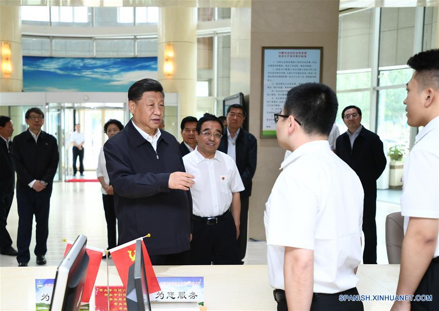 CHINA-MONGOLIA INTERIOR-XI JINPING-INSPECCION