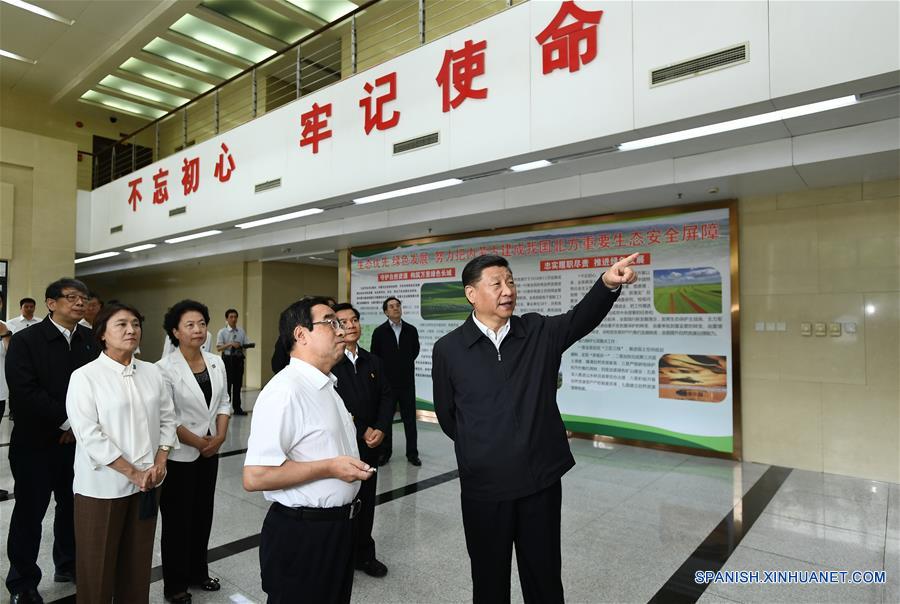CHINA-MONGOLIA INTERIOR-XI JINPING-INSPECCION