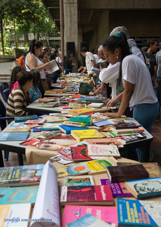 VENEZUELA-CARACAS-BIBLIOTECA NACIONAL-LIBROS-INTERCAMBIO