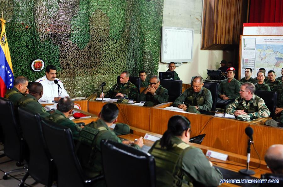 VENEZUELA-CARACAS-MADURO-EJERCICIOS MILITARES