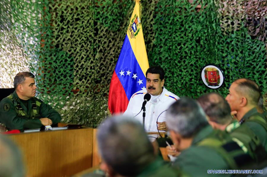 VENEZUELA-CARACAS-MADURO-EJERCICIOS MILITARES