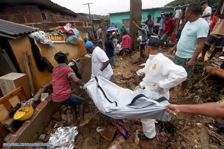 BRASIL-PERNAMBUCO-LLUVIAS