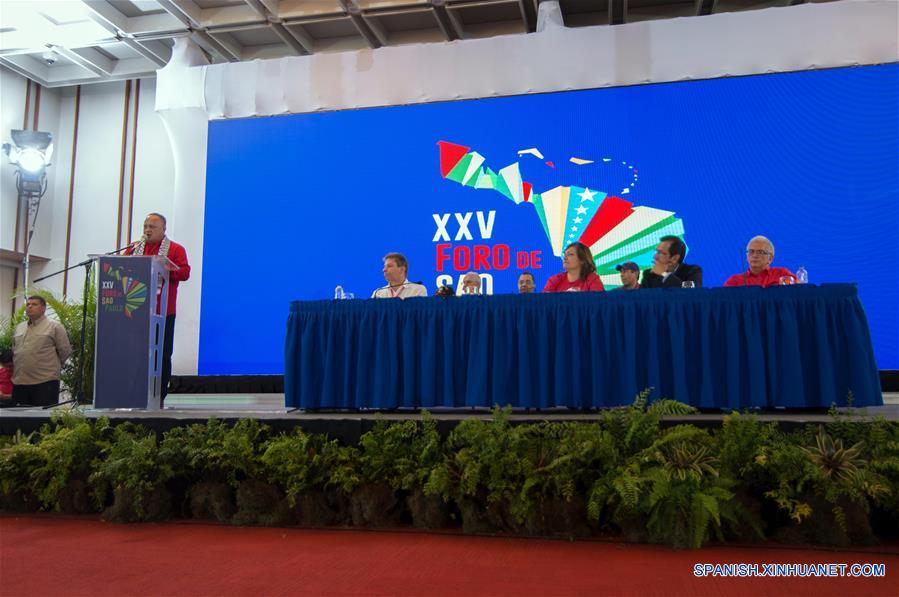 VENEZUELA-CARACAS-FORO SAO PAULO