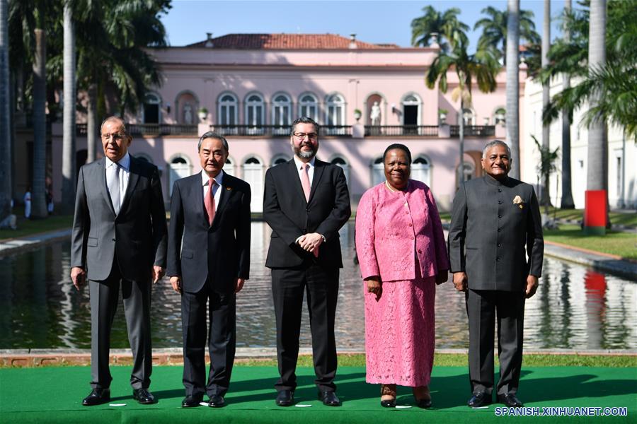 BRAZIL-RIO DE JANEIRO-CHINA-WANG YI-BRICS-MEETING