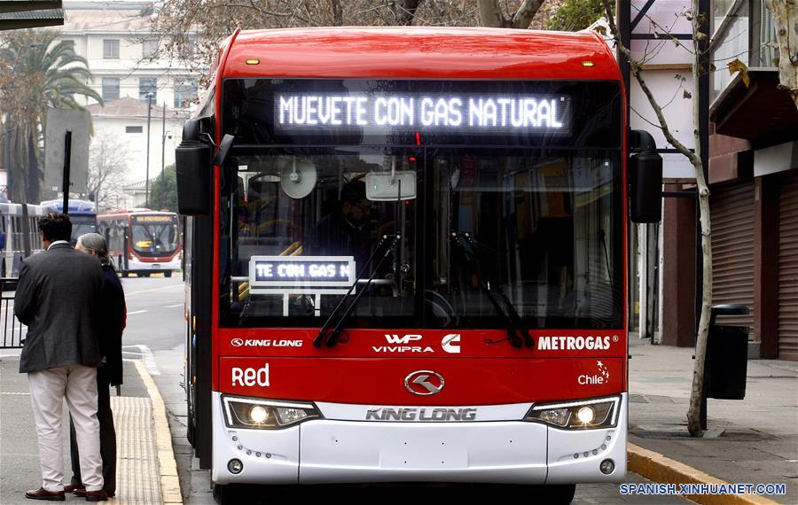 CHILE-SANTIAGO-CHINA-AUTOBUS A GAS NATURAL