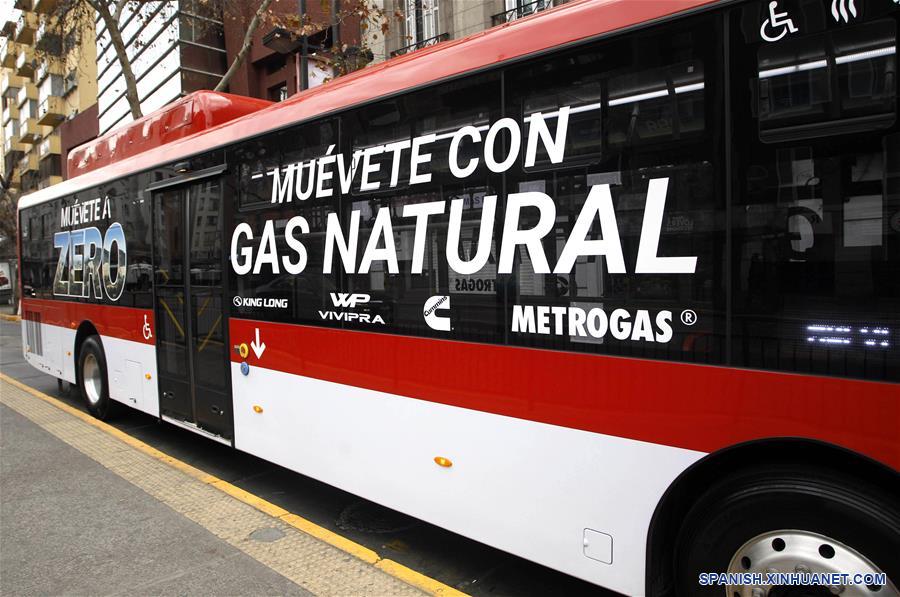 CHILE-SANTIAGO-CHINA-AUTOBUS A GAS NATURAL